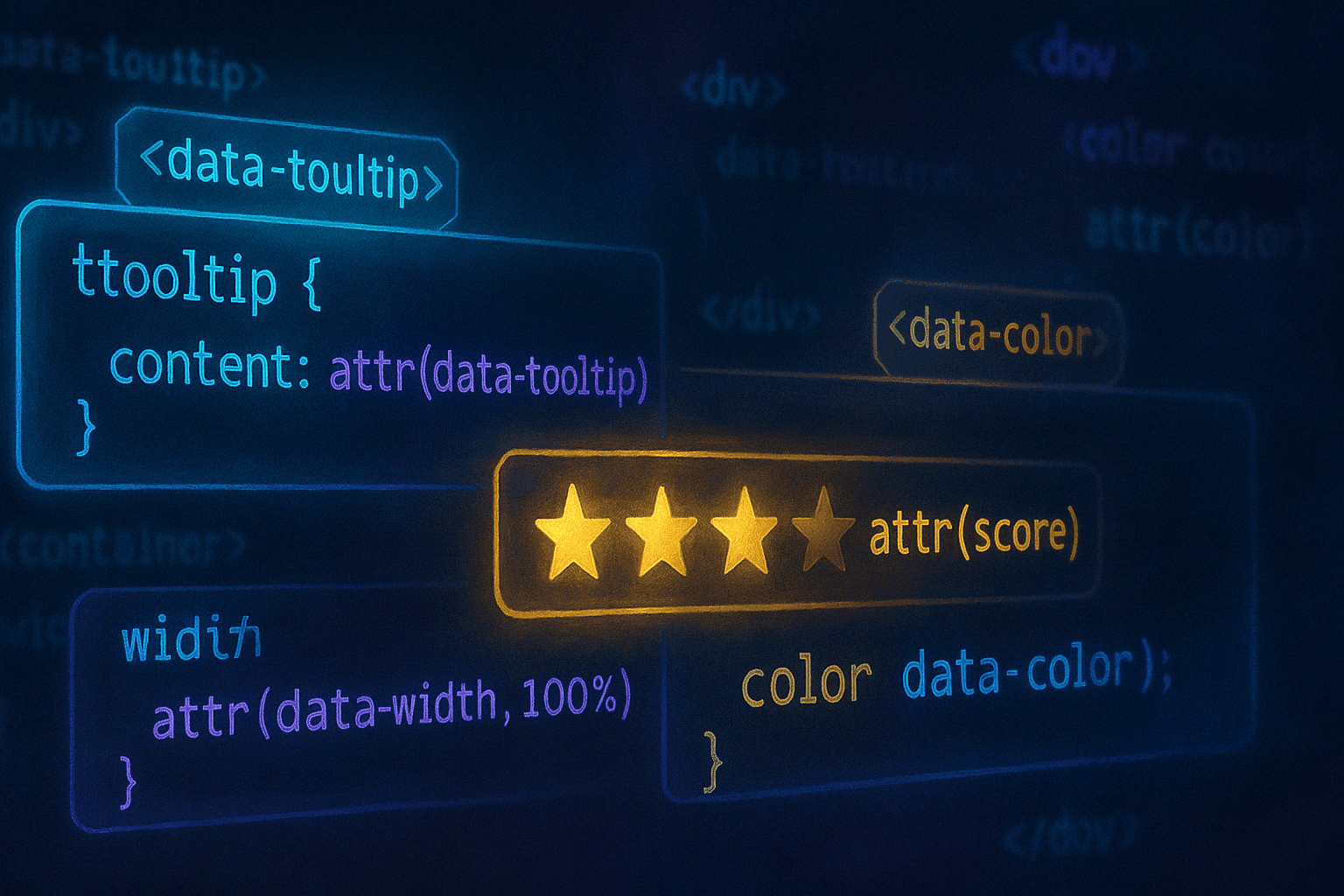 Mastering the CSS attr() Function: Dynamic Styling with HTML Attributes