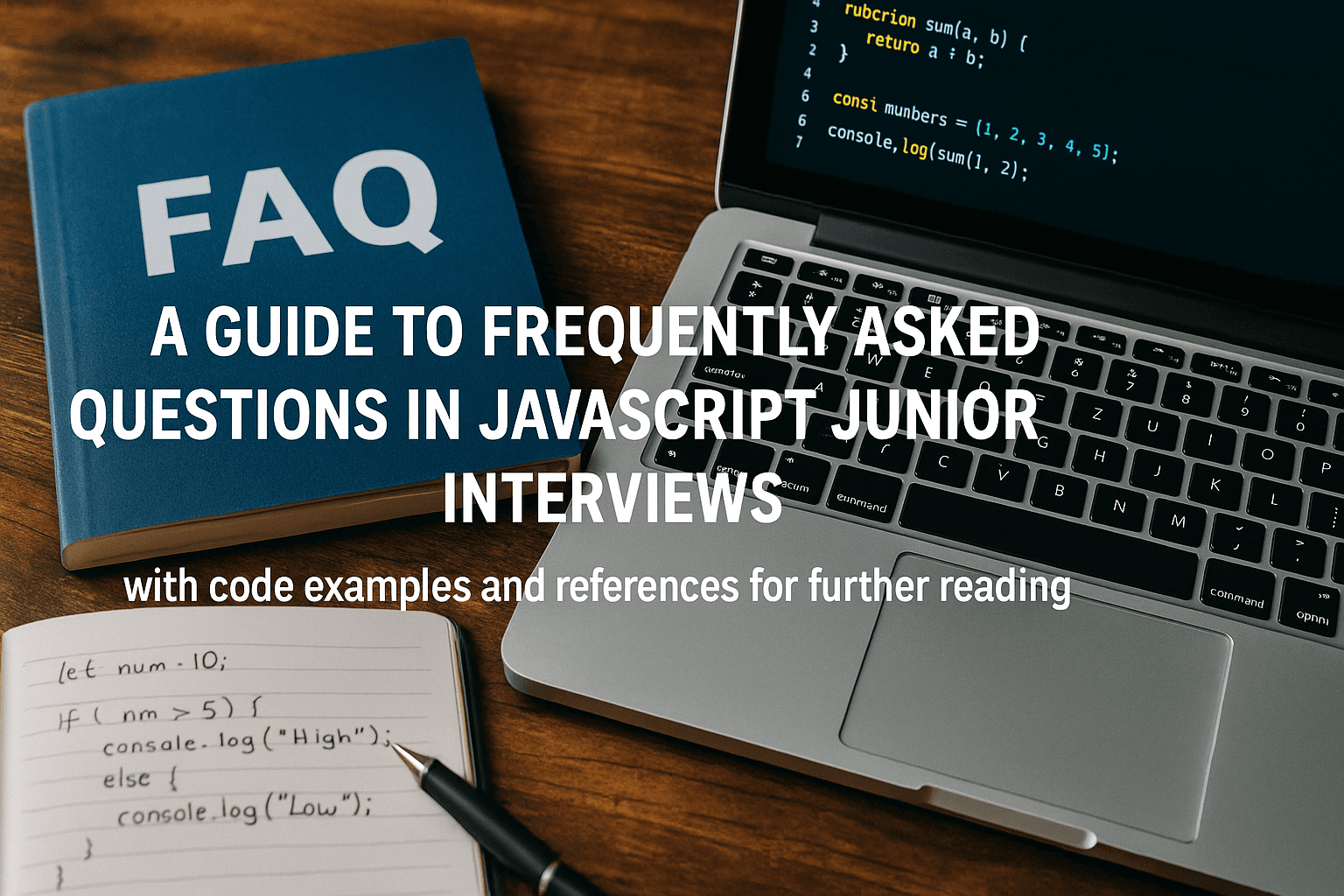 Preguntas frecuentes en entrevistas para juniors de JavaScript explicadas