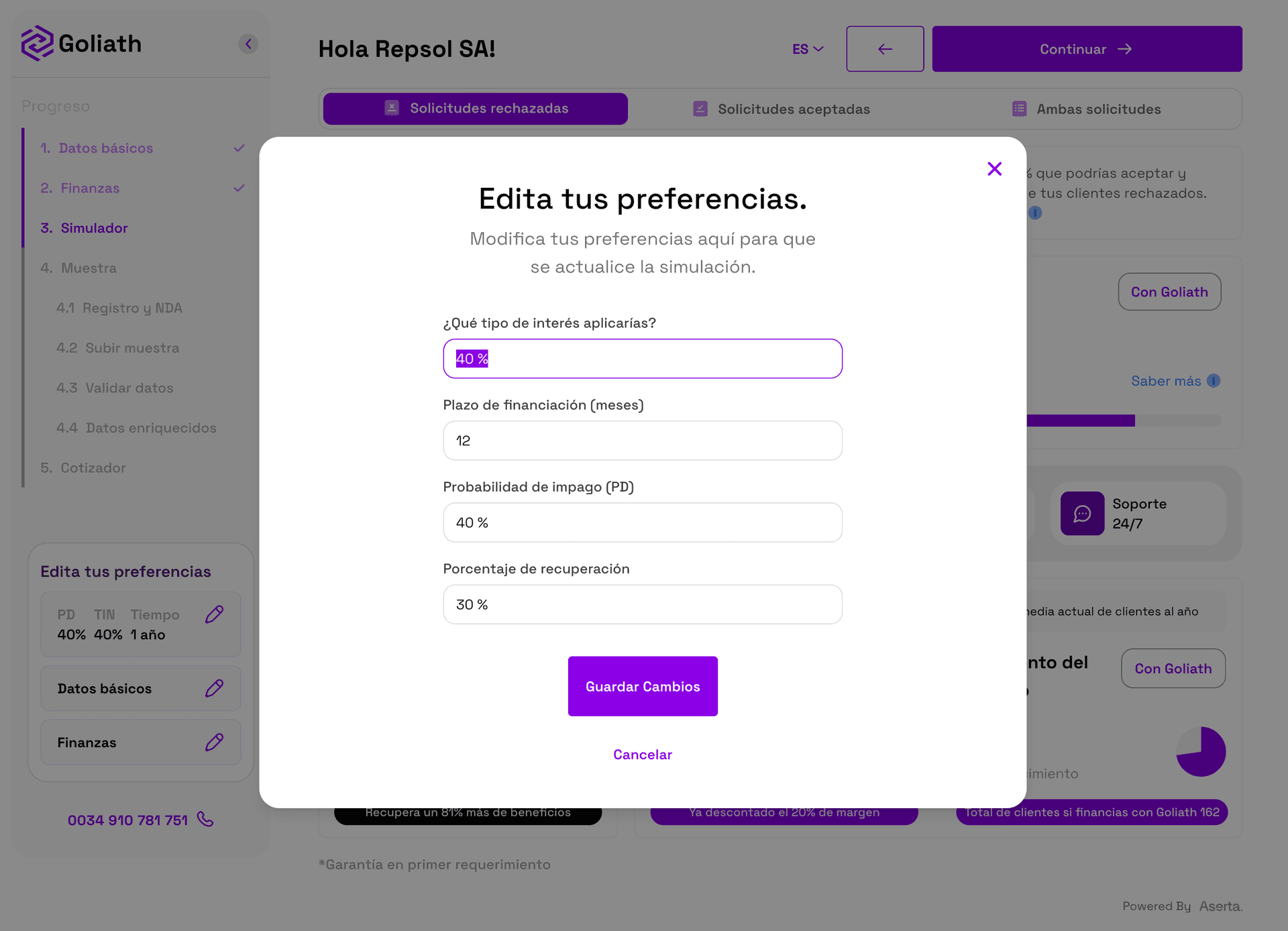 Project image: Simulador